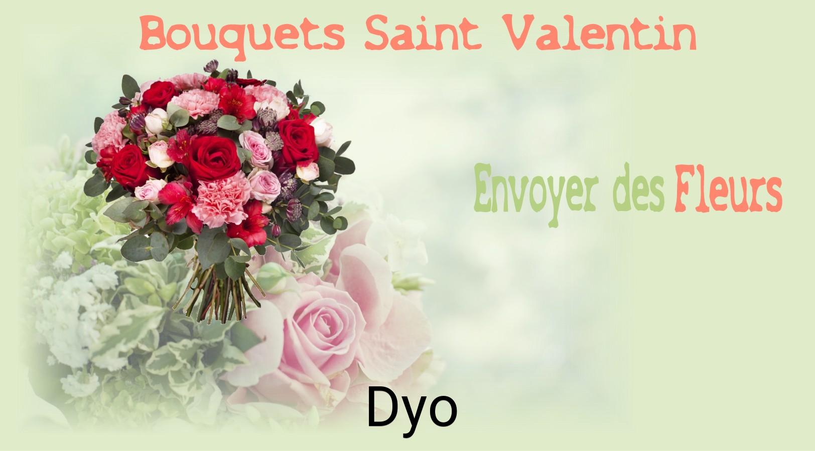 Roses de Saint-Valentin livrées à Dyo